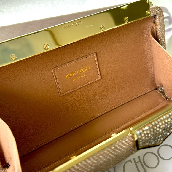 Jimmy Choo- Ellipse

Gold Dusty Glitter Clutch Bag - Picture 3 of 4